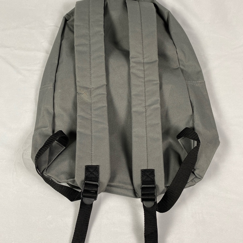 Pure Romance Gray Canvas Backpack for Men and Women - Picture 4 of 8
